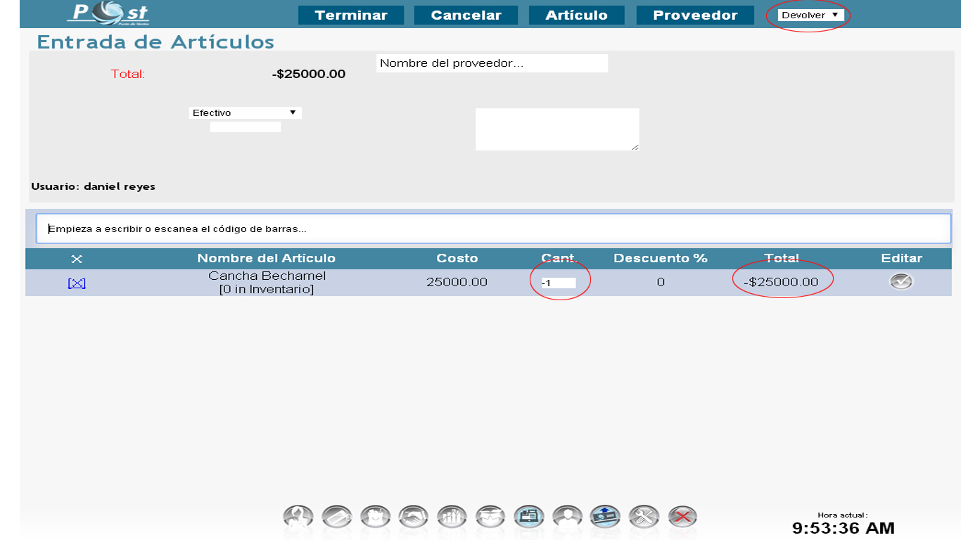 Costos y Financiero